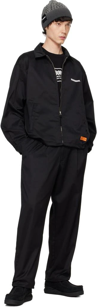 NEIGHBORHOOD Black Zip Work Jacket 4