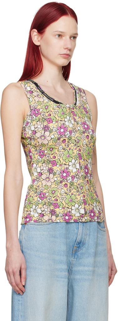 Martine Rose Multicolor Floral Tank Top