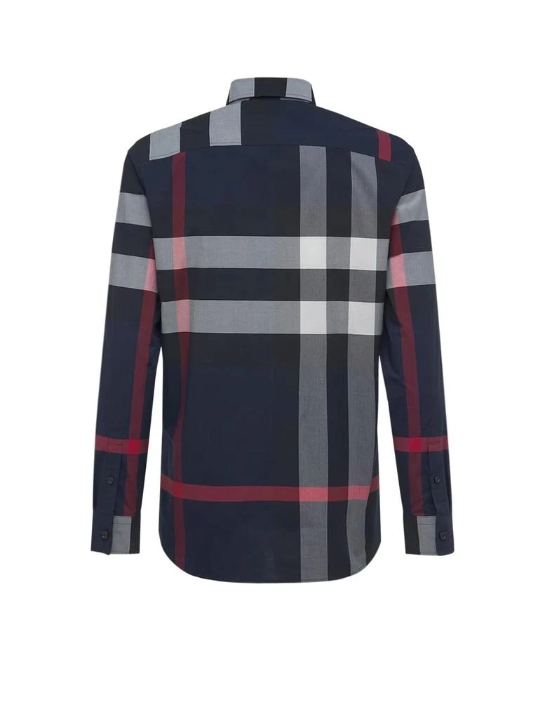 Burberry Burberry Checkered Long-Sleeved Shirt 2