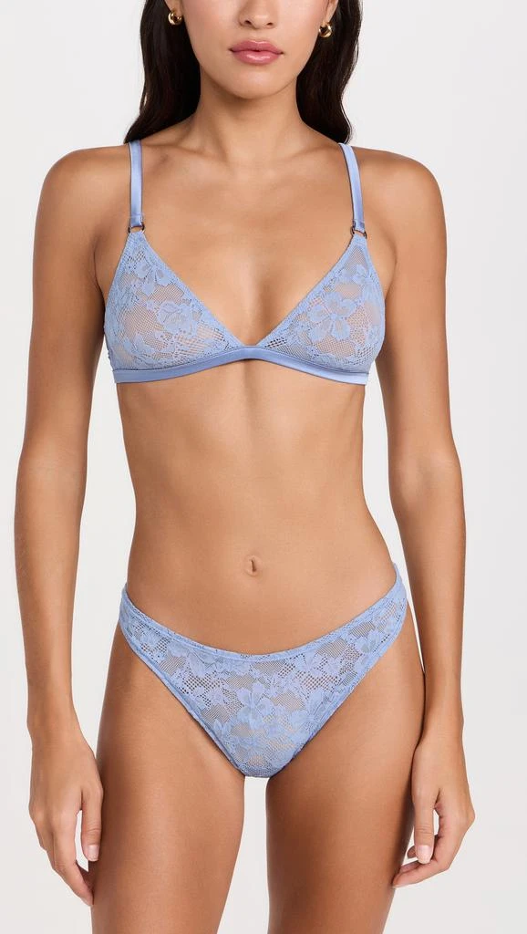 Fleur du Mal Le Stretch Lace Triangle Bra 4