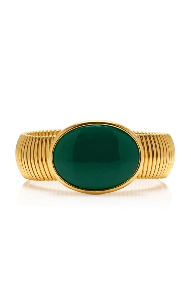 BEN-AMUN Ben-Amun - Exclusive Ben Onyx Arm Cuff - Gold - OS - Moda Operandi - Gifts For Her 1