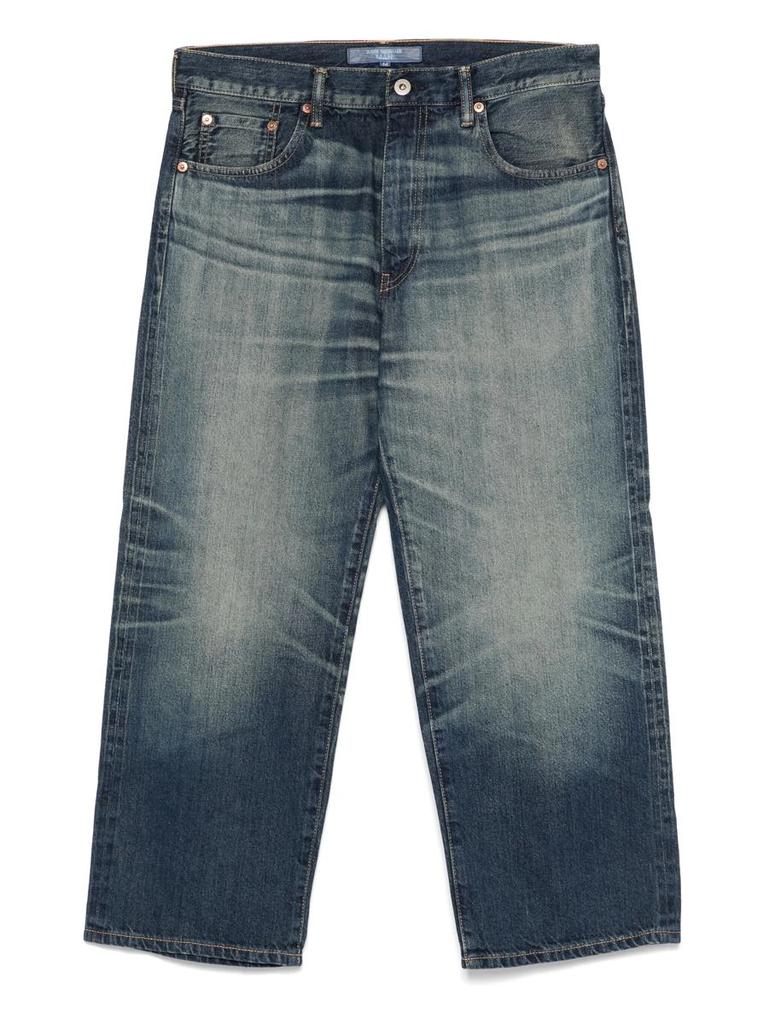 STUSSY Big Ol' Jeans Vintage Wash Denim Blue - Pants