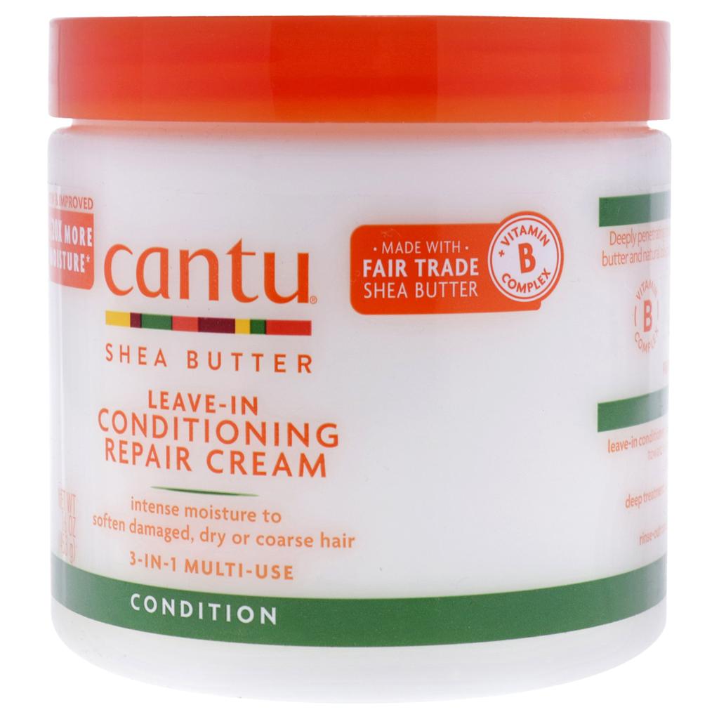 cantu Shea Butter Leave In Conditioning Repair Cream by  for Unisex - 16 oz Conditioner