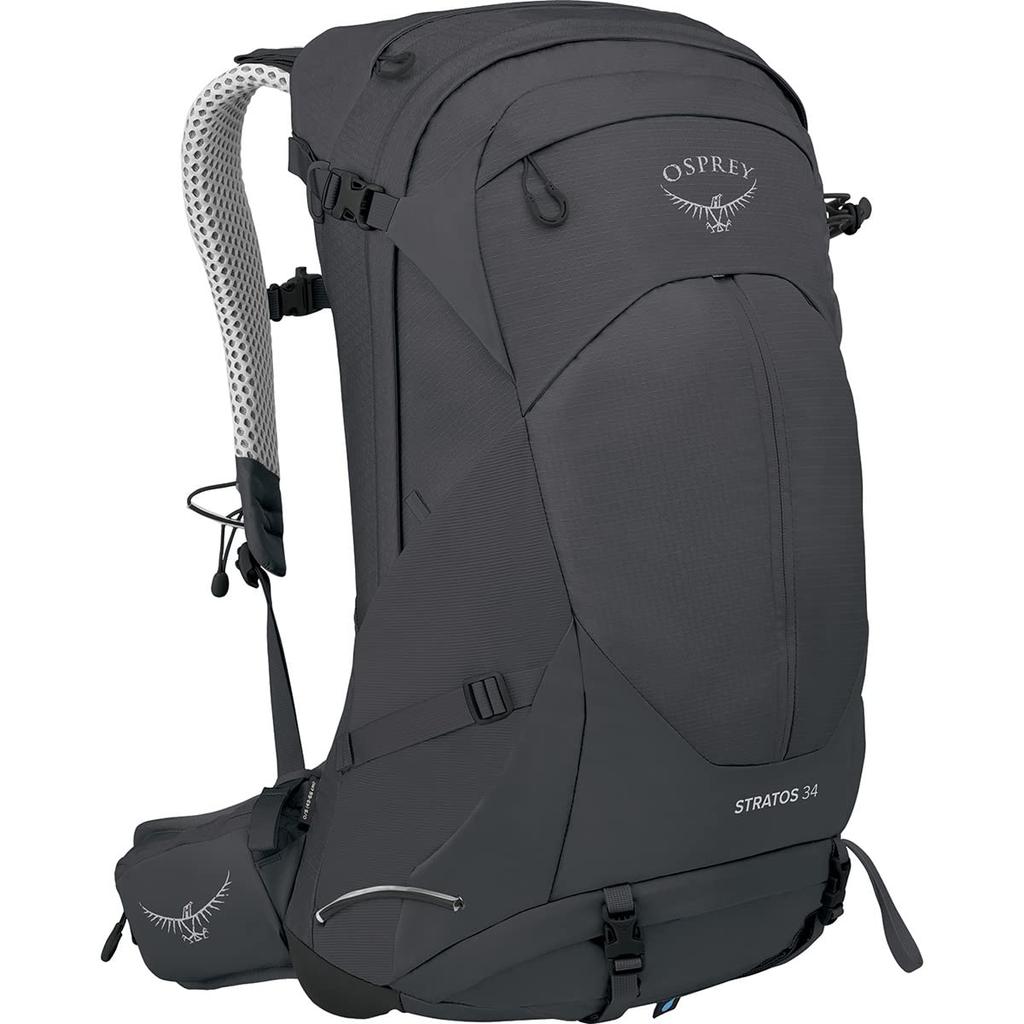 Osprey Osprey Stratos 34L Men
s Hiking Backpack, Tunnel Vision Grey