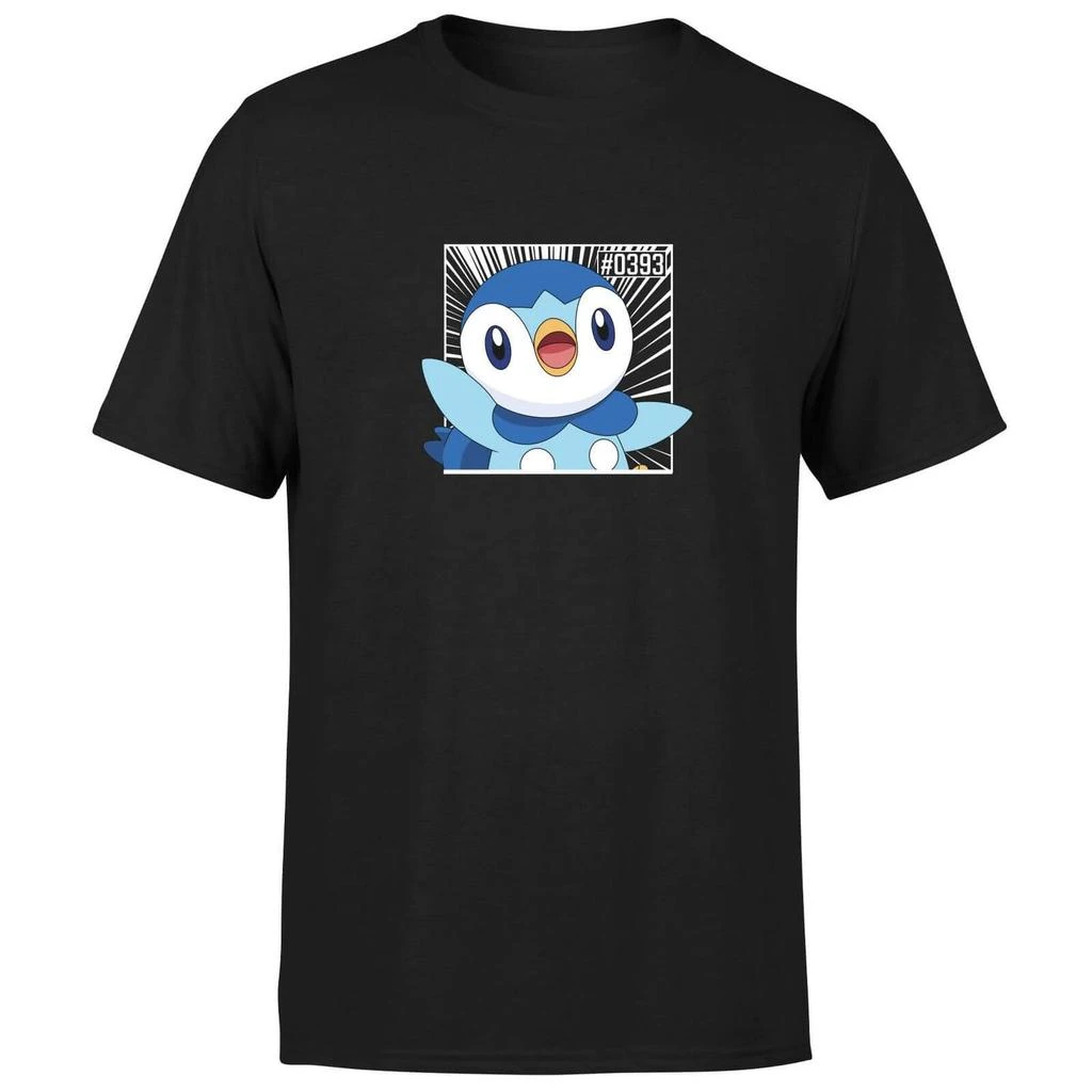 Original Hero Pokemon Piplup Men's T-Shirt - Black 1
