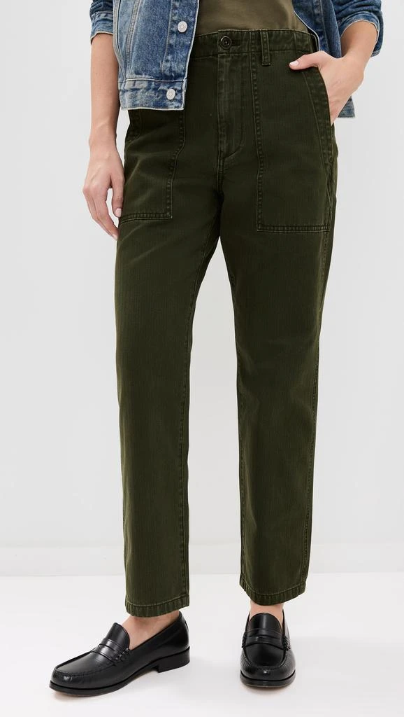 Alex Mill Neil Herringbone Pants 1