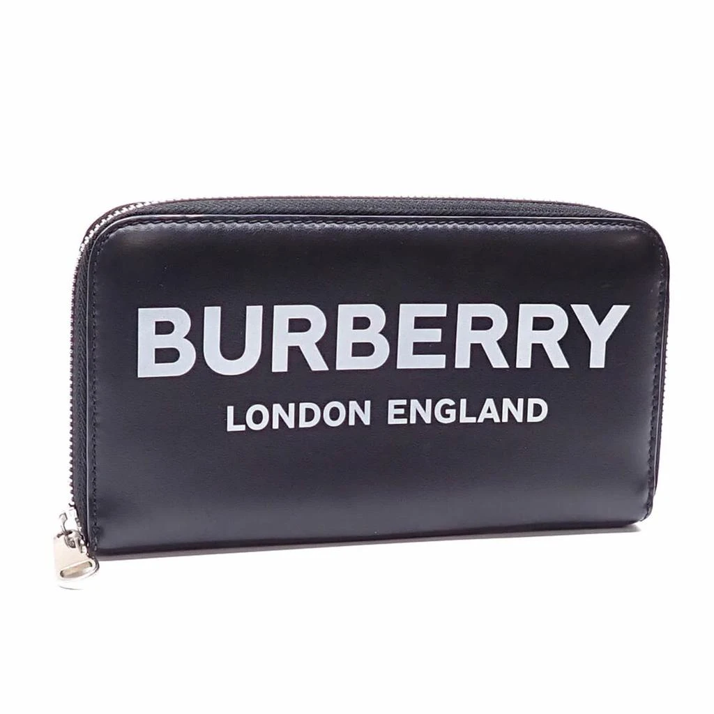 Burberry Leather Long Wallet (Bi-Fold) (Pre-Owned)