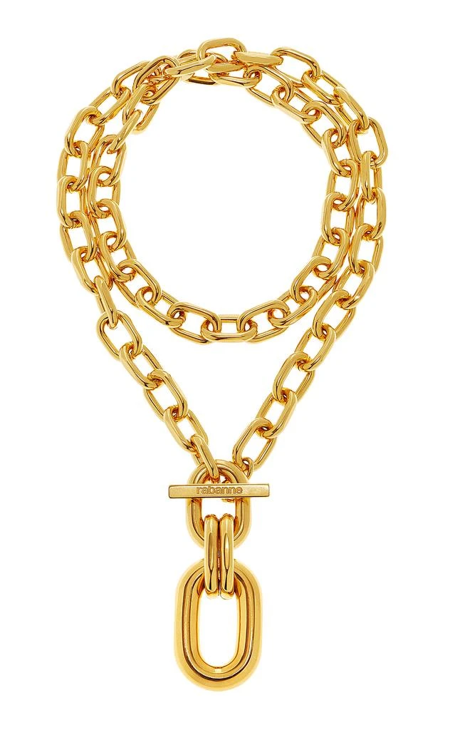 Rabanne Rabanne - XL Link Pendant Necklace - Gold - OS - Moda Operandi - Gifts For Her 1