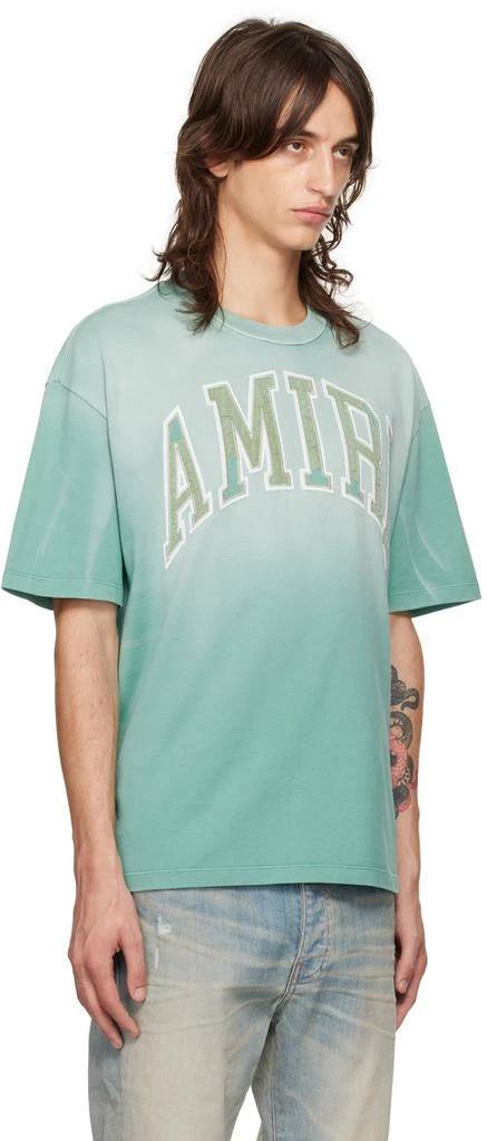AMIRI Blue Vintage Oversized T-shirt 2