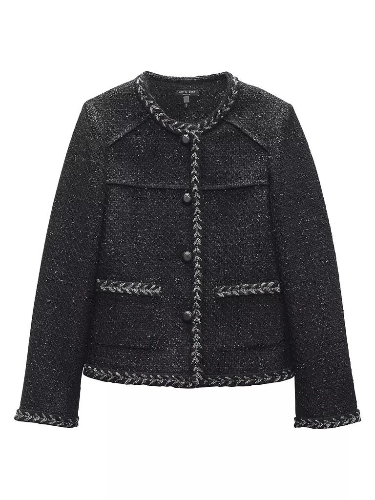 Rag & Bone Mirabelle Tweed Button-Up Jacket 1