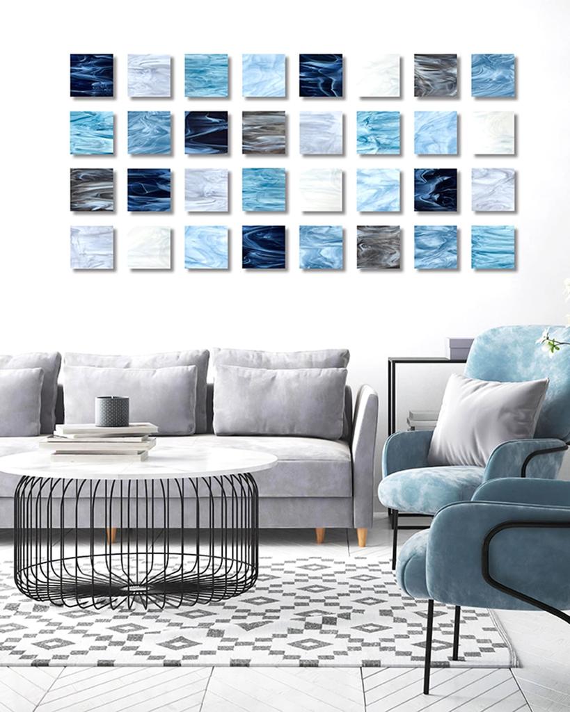 Karo Studios Glass Wall Sculpture