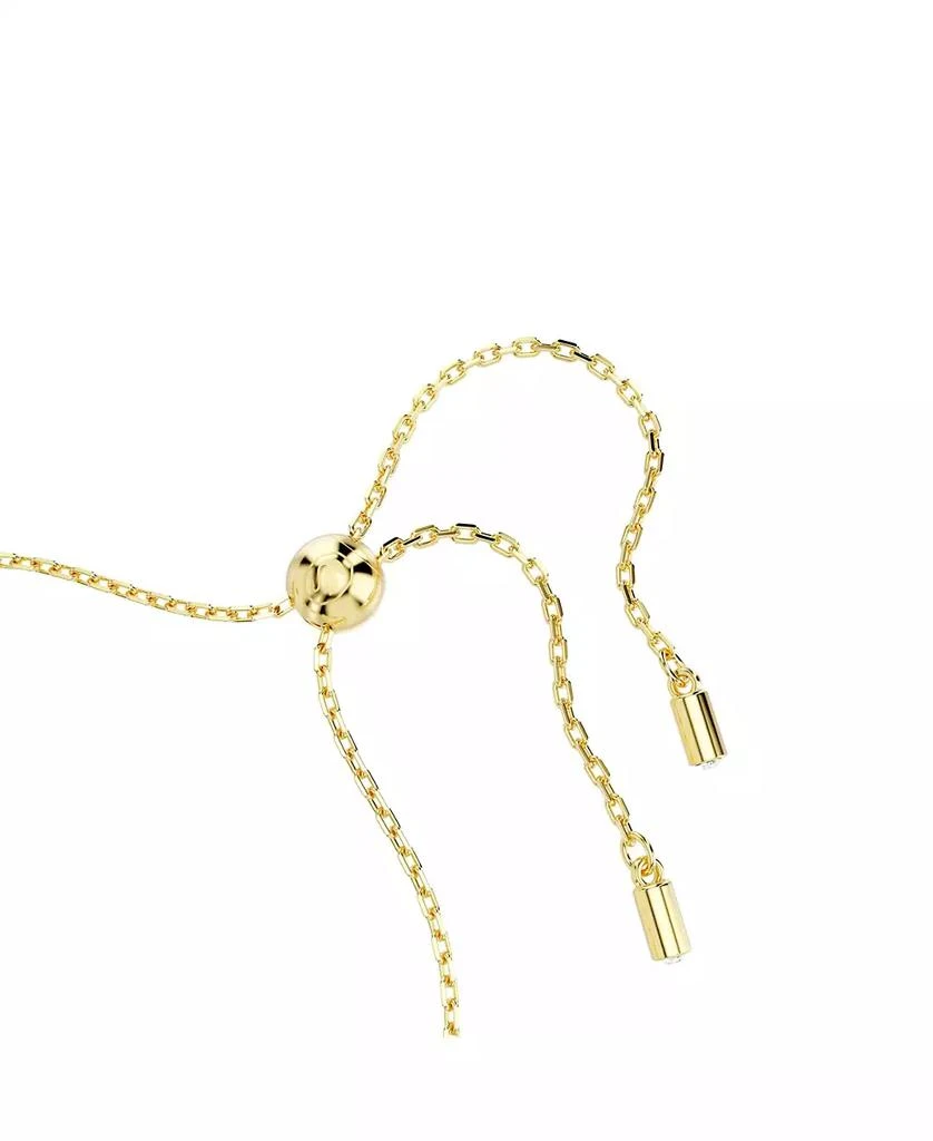 Swarovski Clover, Evil Eye and Horseshoe, Blue, Gold-Tone Plated Symbolica Bracelet 3