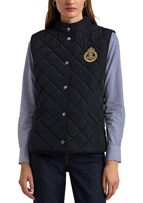 Ralph Lauren Ralph Lauren Quilted Vest With Crest