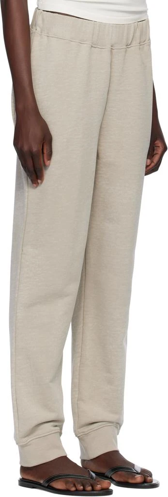 LAUREN MANOOGIAN Gray Terry Lounge Pants 2