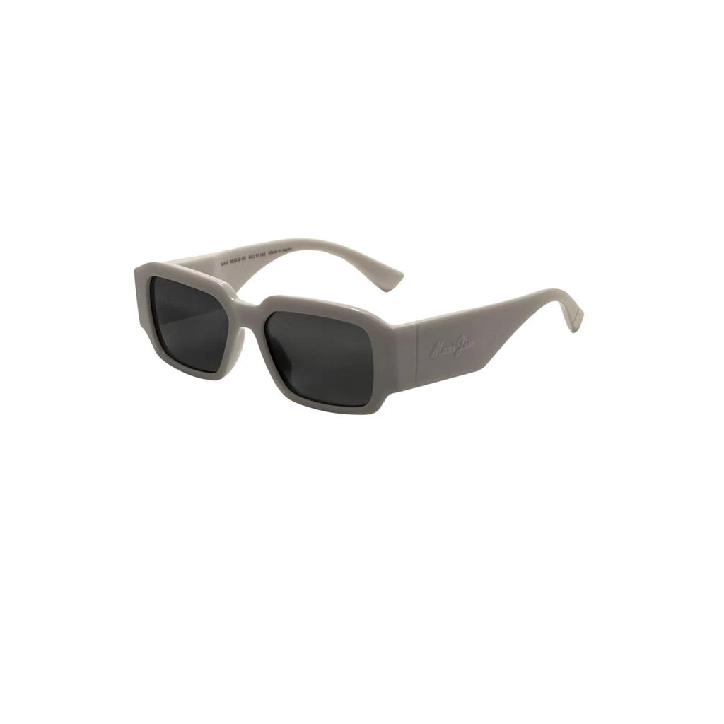 Shop Unisex 55mm White Polarized Sunglasses MJ0639S-005 on Sale at