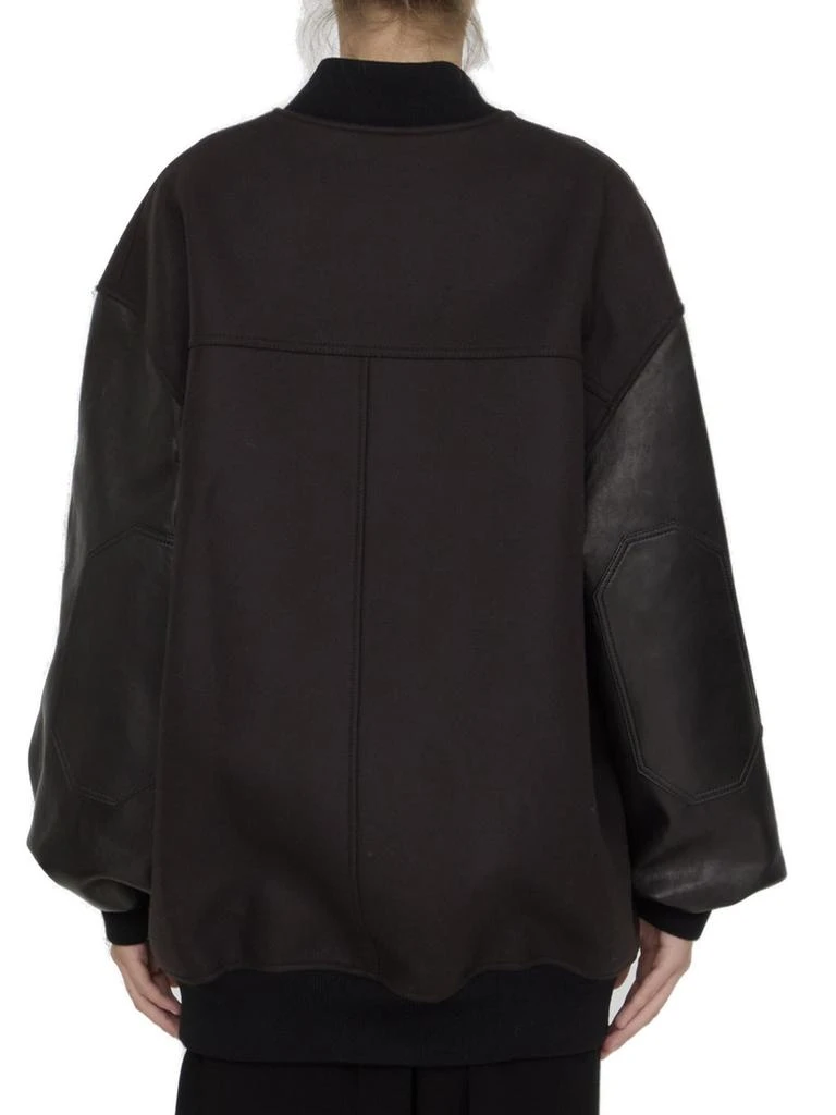 Khaite Khaite Spencer Press-Stud Bomber Jacket 2
