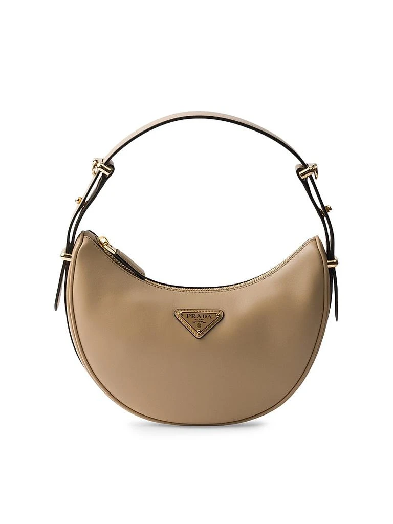 Prada Arqué Leather Shoulder Bag 1