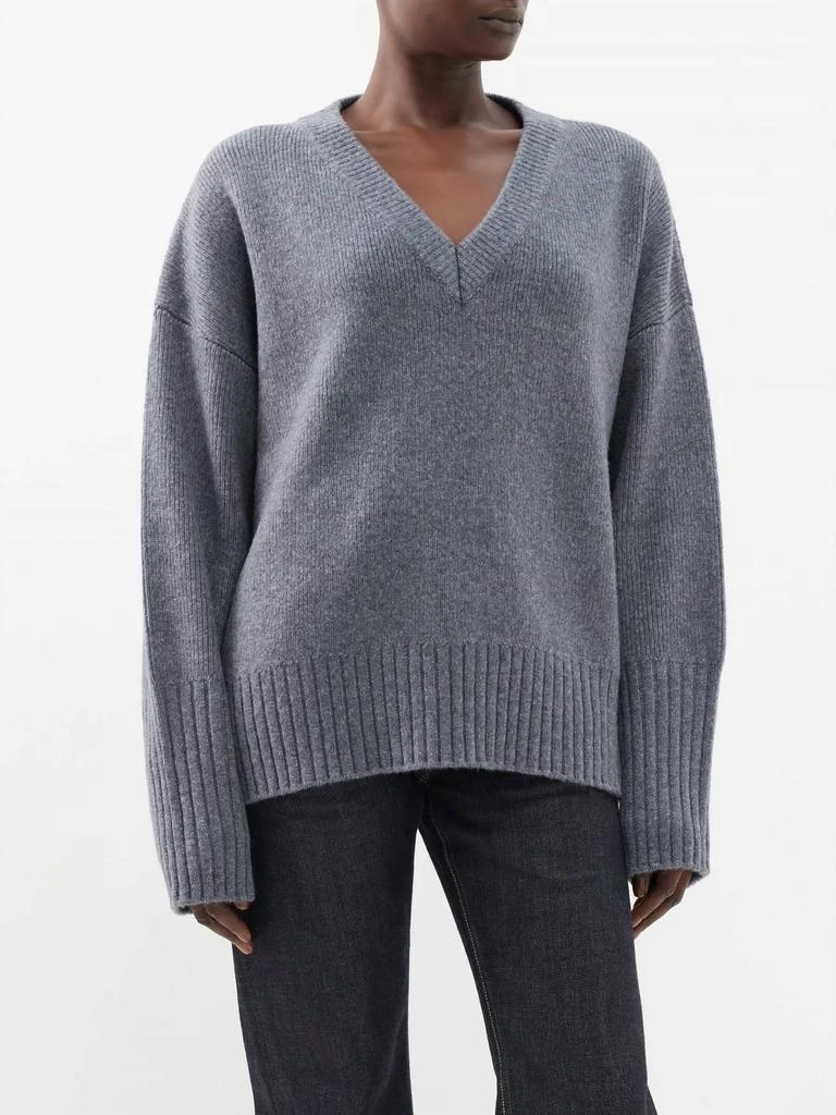 Citizens of Humanity Ana V-Neck Sweater In Heather 1