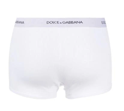 Dolce & Gabbana LOGO-WAIST COTTON BOXERS, WHITE 3