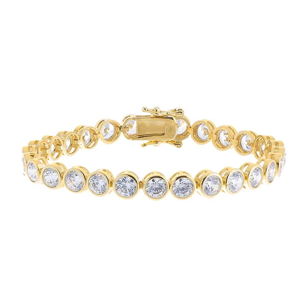 Adina Eden Bezel Tennis Bracelet 9