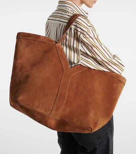 Yves Saint Laurent Y suede tote bag 7
