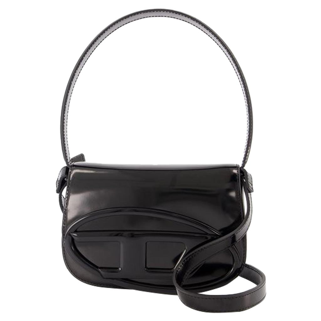 VALSTAR 1dr Shoulder Bag - DIESEL - Leather - Black