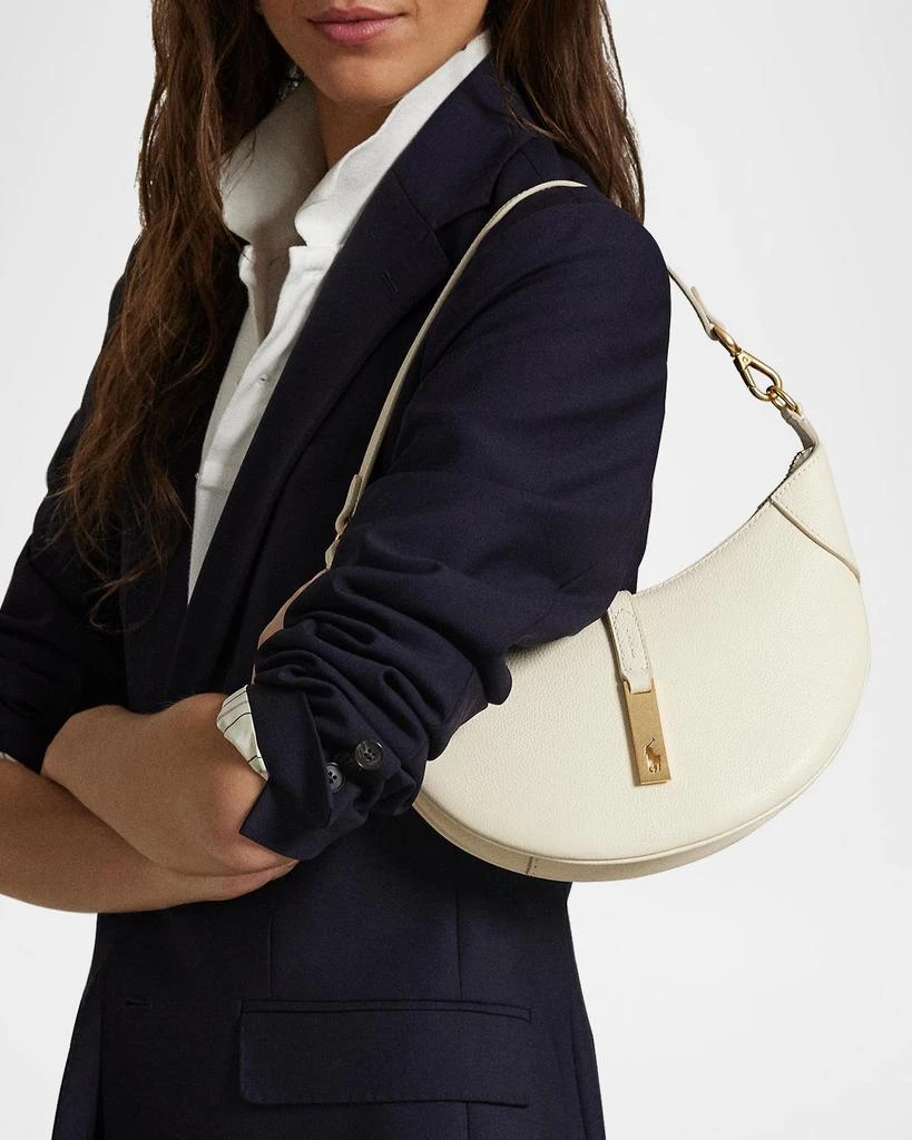 Ralph Lauren Polo ID Small Leather Shoulder Bag 7