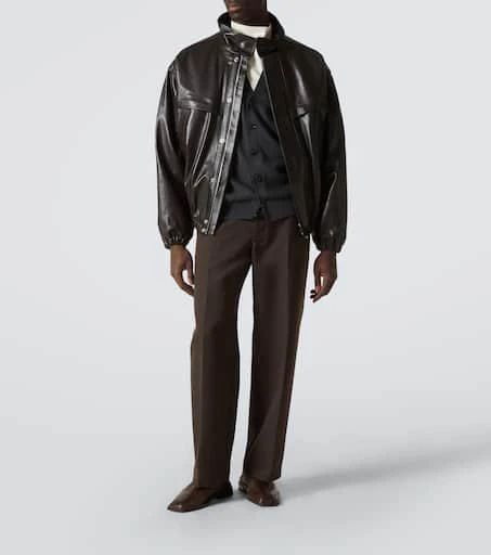 Lemaire Leather blouson  2