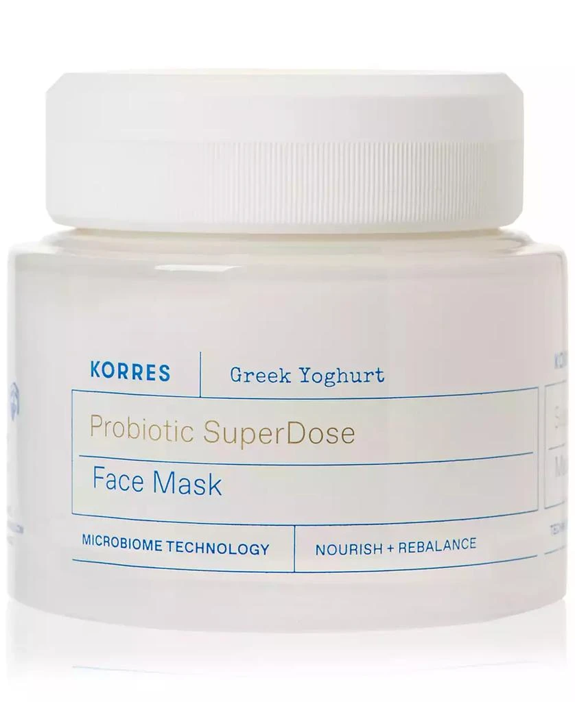KORRES Greek Yoghurt Probiotic SuperDose Face Mask, 3.38 oz. 1