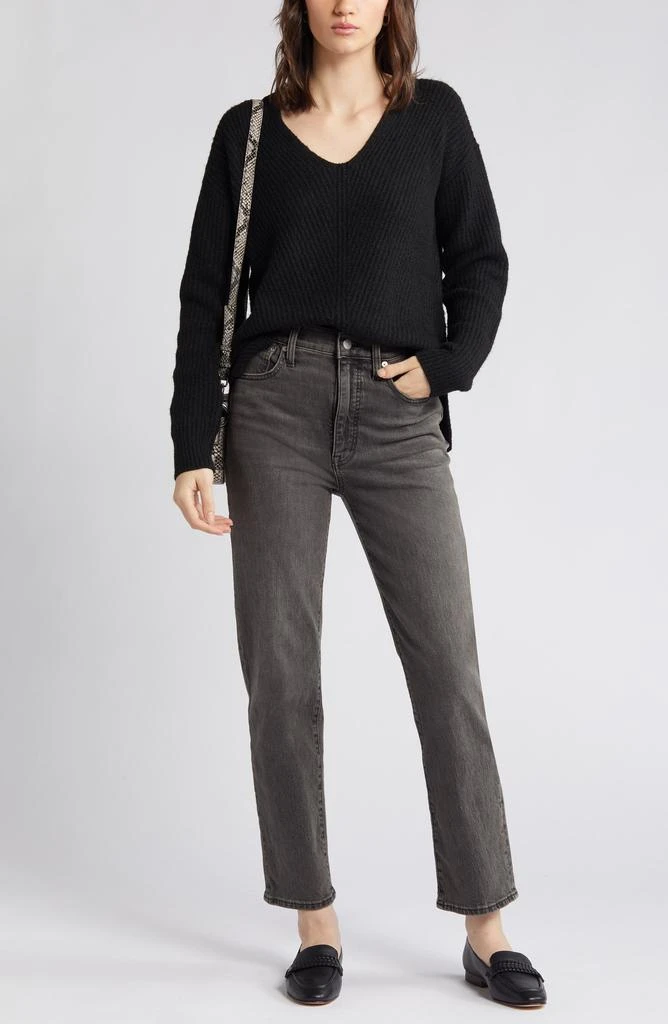 Caslon<sup>®</sup> Directional V-Neck Sweater 7