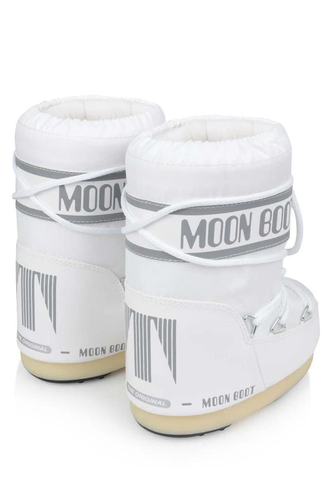 Moon Boot Moon Boot Kids Icon Nylon Snow Boots in White 3