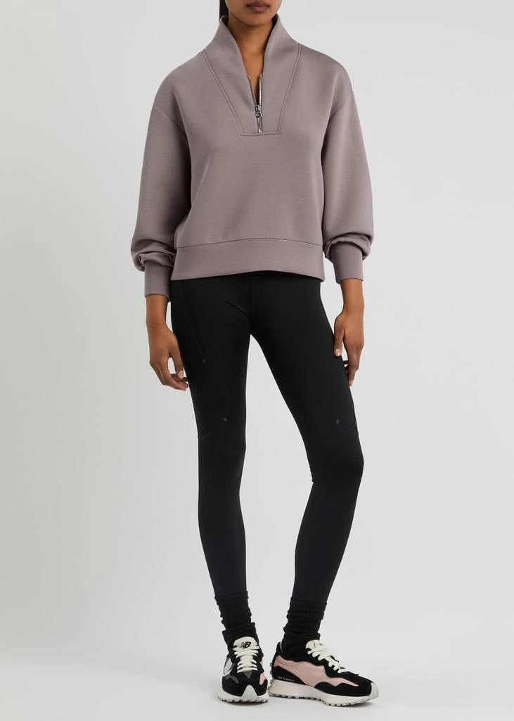Varley Davidson stretch-jersey half-zip sweatshirt 4