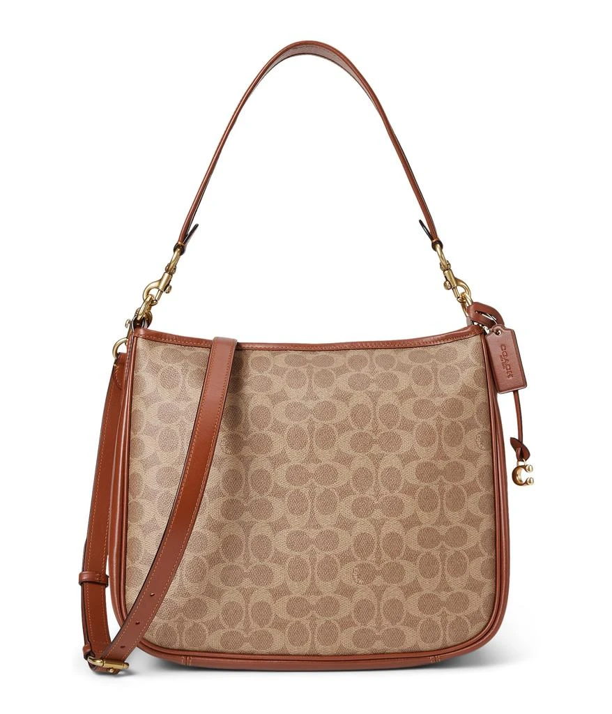 Coach Coated Canvas Signature Cary Shoulder Bag 1