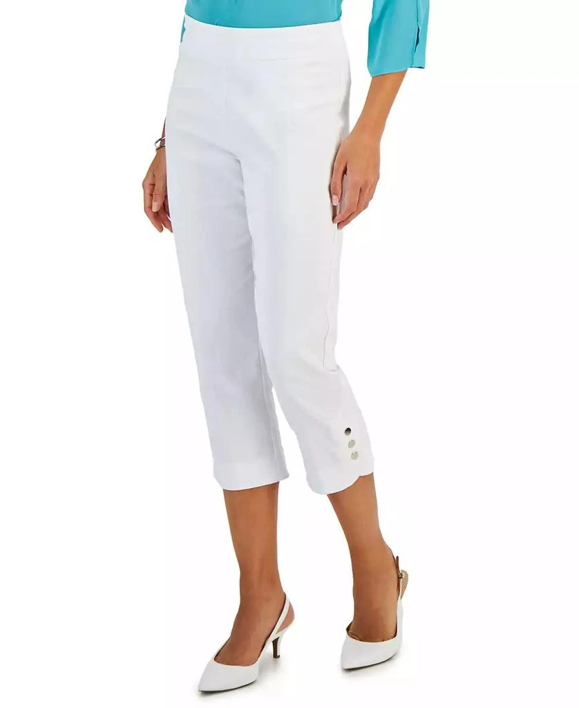 Women's Snap-Hem Pull-On Capri Pants, Created for Macy's – On Sale
