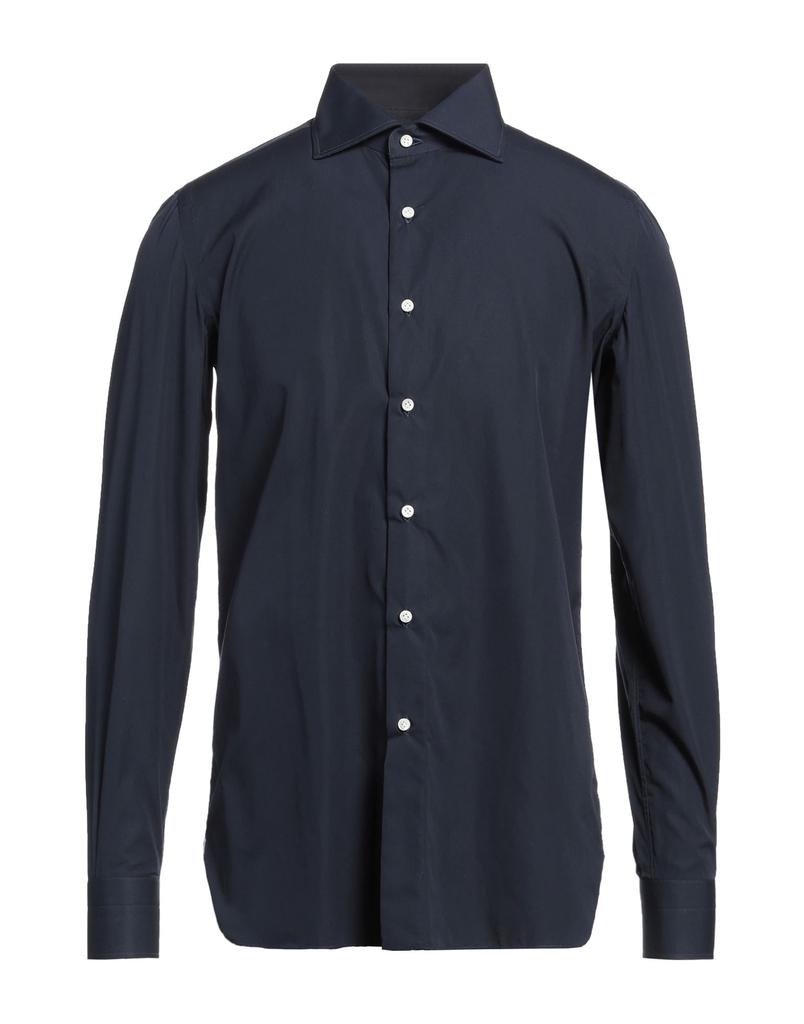 LUIGI BORRELLI NAPOLI Solid color shirt