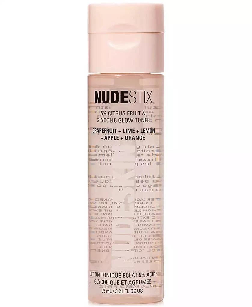 NUDESTIX Nudeskin 5% Citrus Fruit & Glycolic Glow Toner, 3.21-oz. 1