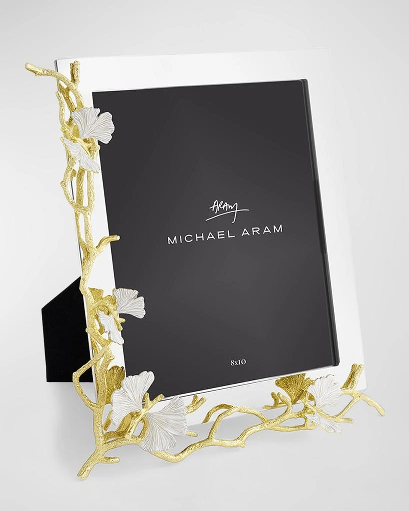 Michael Aram Butterfly Ginkgo White and Gold Frame, 8" x 10" 3