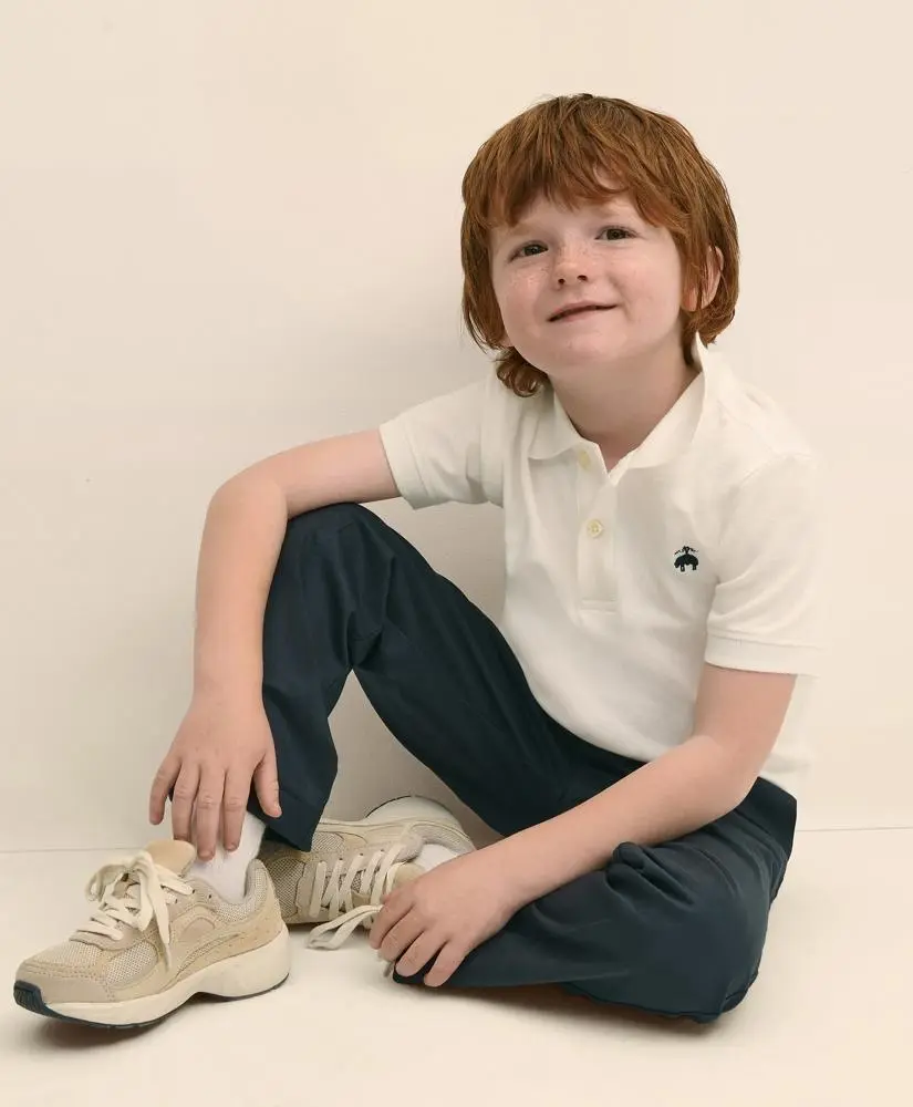 Brooks Brothers Boys Pique Polo Shirt