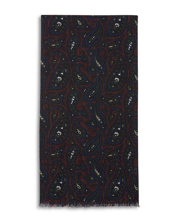 The Men's Store at Bloomingdale's Mantero Paisley Italian Wool Scarf - Exclusive 1