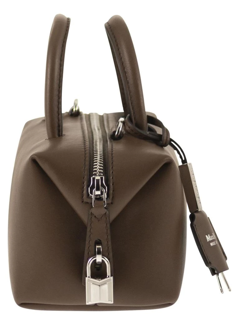 Max Mara Holdalls - Small Natural Leather Satchel 3