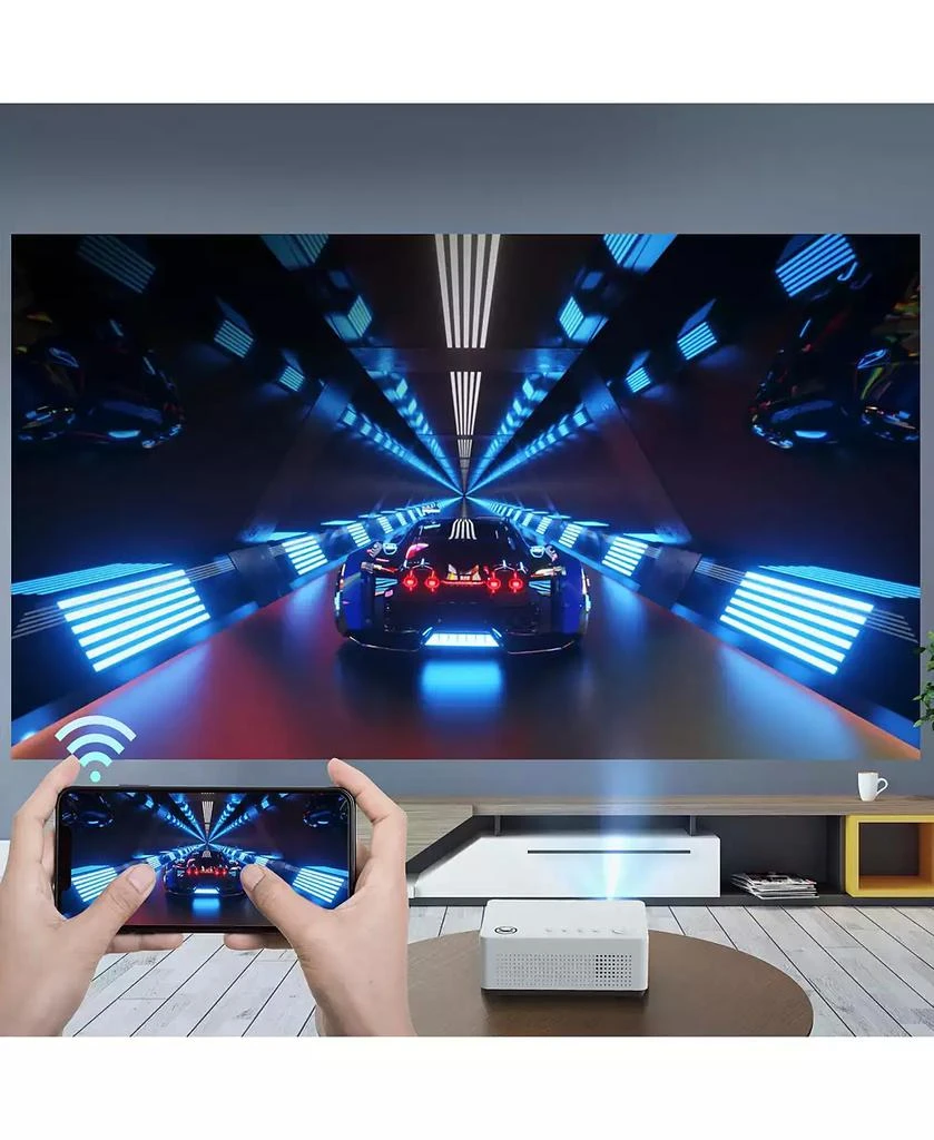 Vankyo Leisure 470W 720P Portable Projector with Wireless Connectivity: Adjustable Focus, HDMI Connection, 20000 Hour Bulb Life 9