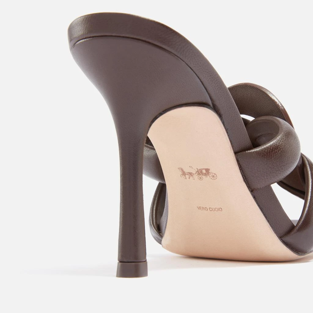 Coach Women's Kellie Leather Heeled Sandals 4