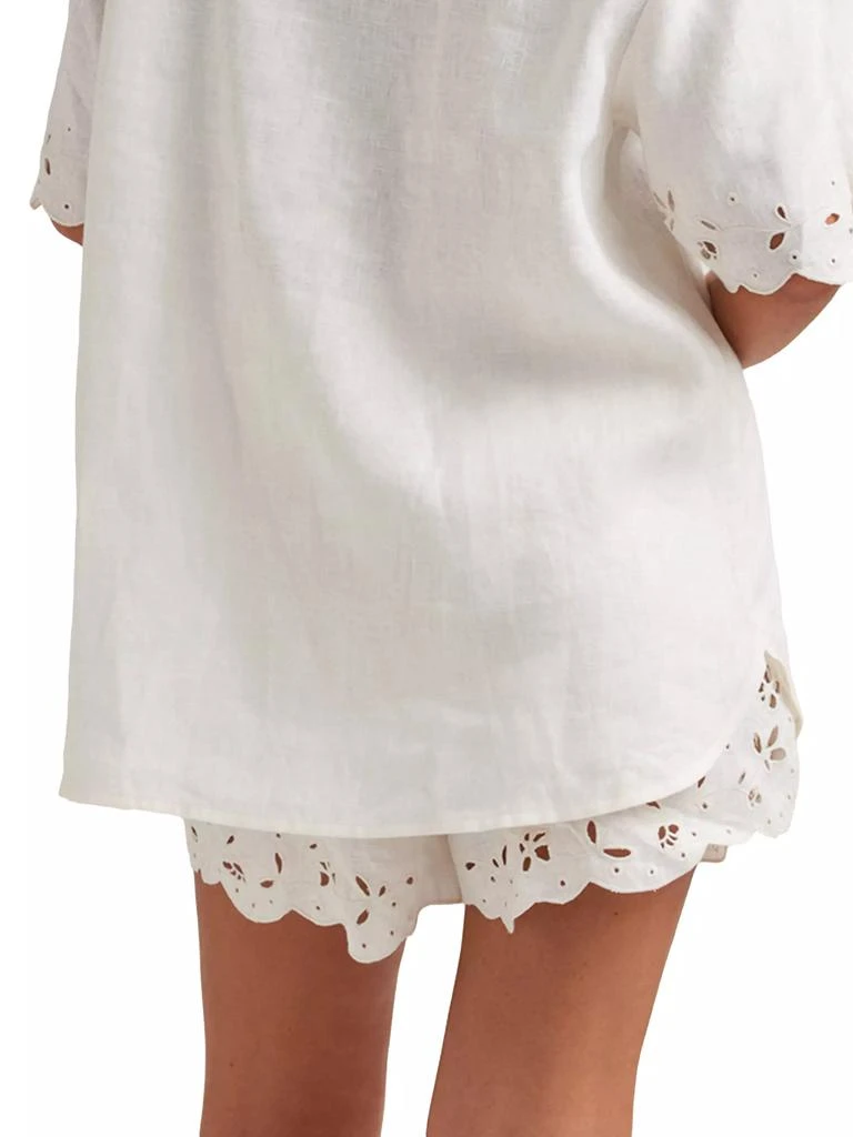 Peony Memoir Cover-Up Shorts 3
