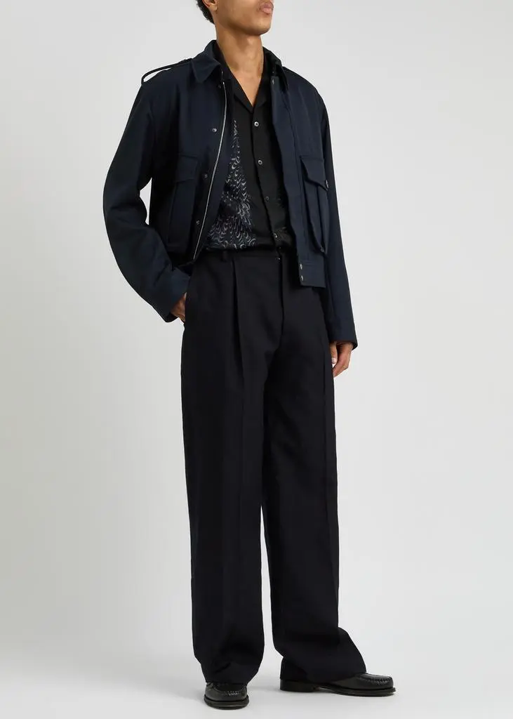 Dries Van Noten Carltone printed cotton voile shirt  4