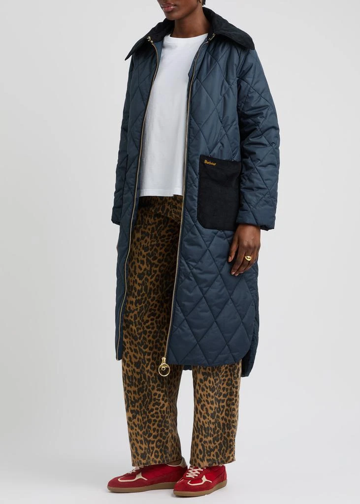 Barbour Malton quilted shell jacket 4