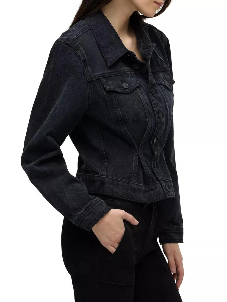 Hudson Denim Cinched-Waist Jacket 3