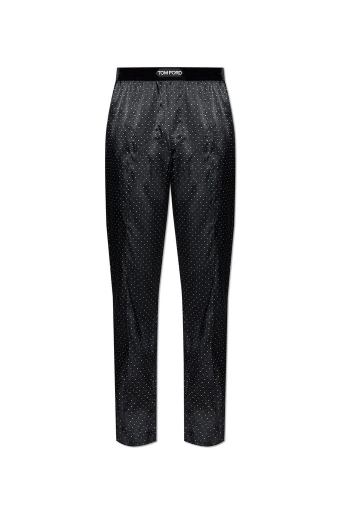 Tom Ford Tom Ford Polka Dot Printed Pajama Pants