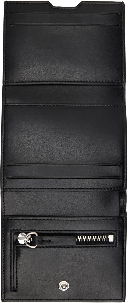 MM6 Black Trifold Wallet 3