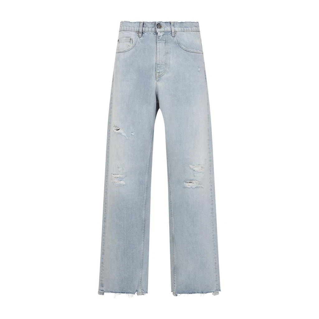 Golden Goose Golden Goose Deluxe Brand Straight-Leg Distressed Jeans 1