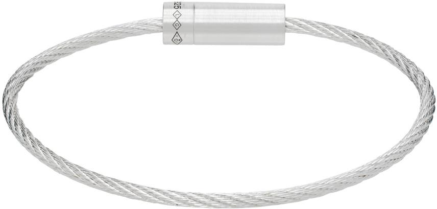 Le Gramme Silver Cable 'Le 9g' Bracelet